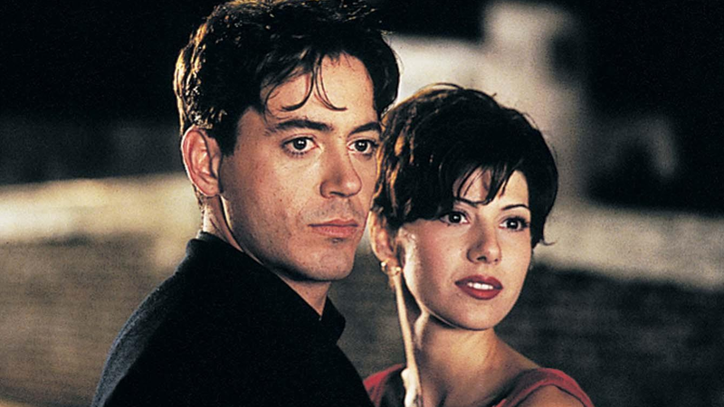 Robert Downey Jr. and Marissa Tomei in 1994's “Only You”